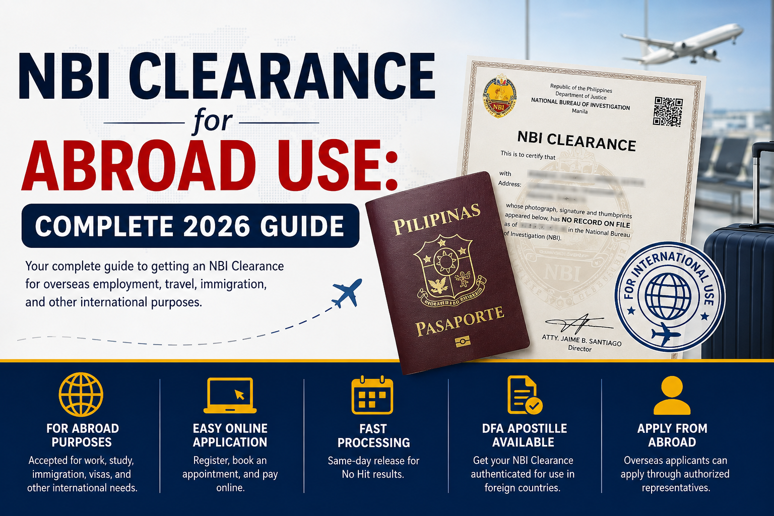NBI Clearance for Abroad Use