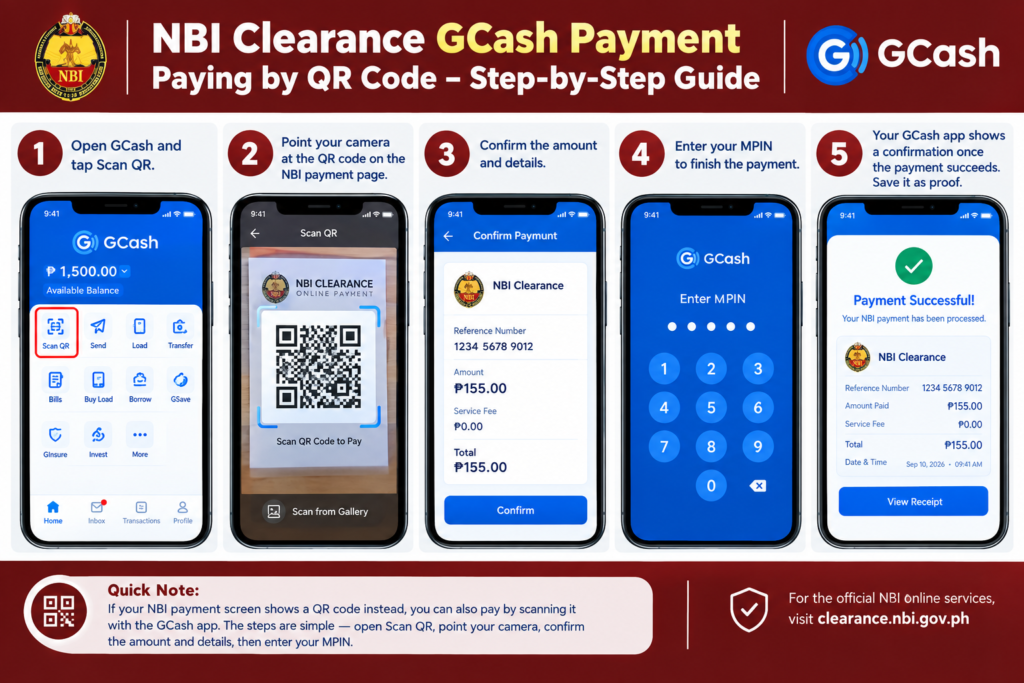 NBI Clearance GCash Payment